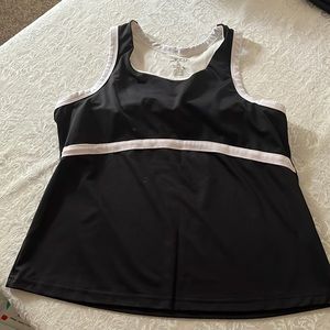 Tank with built in bra